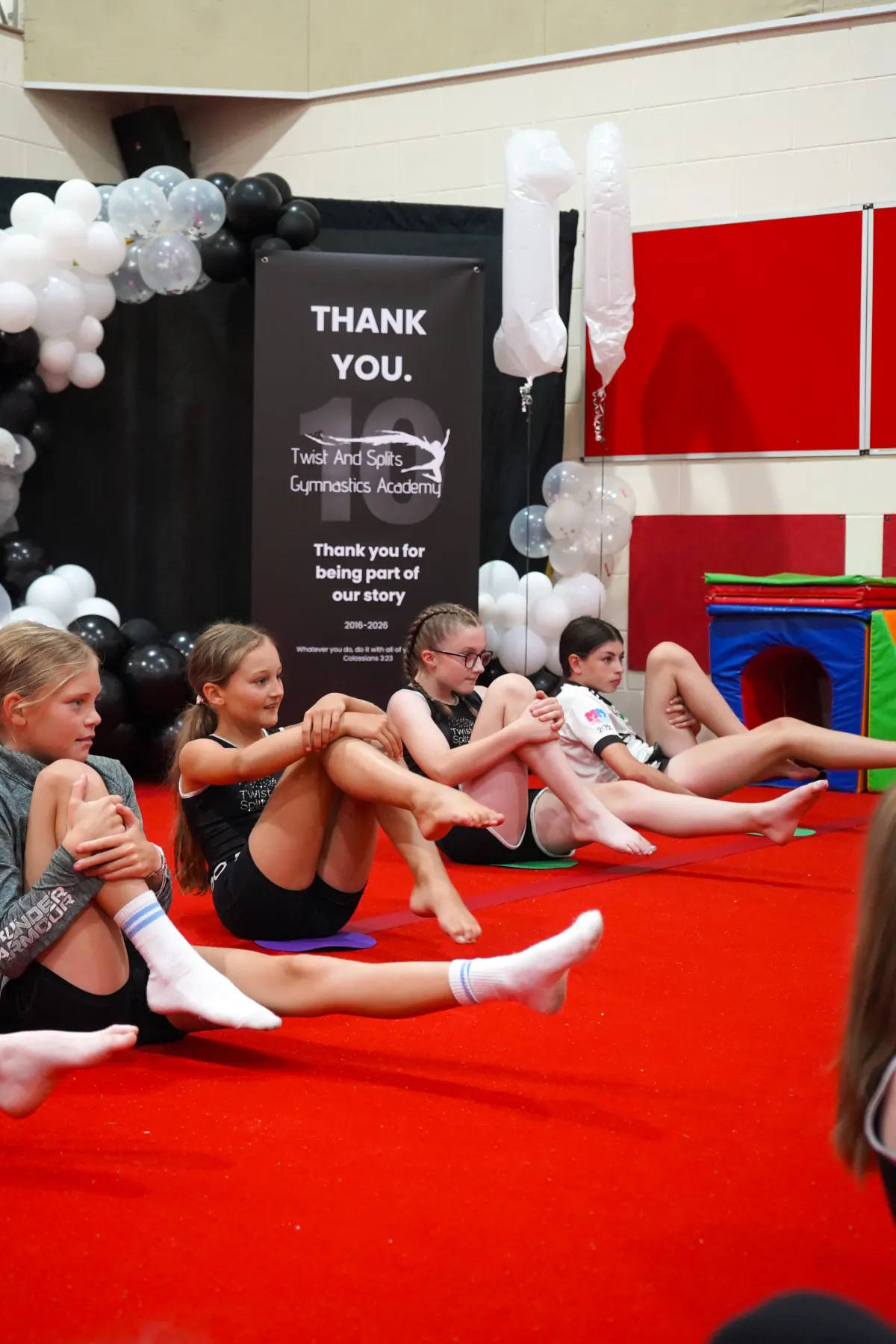 Advanced Gymnastics — A moment from the session