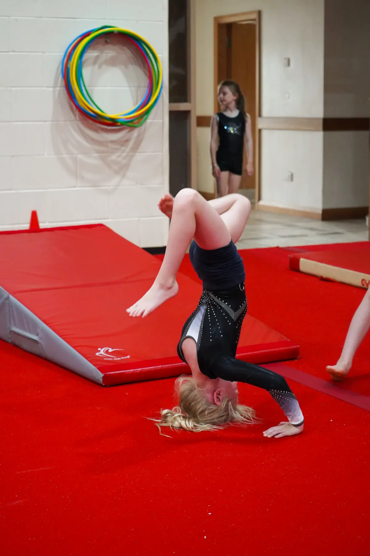 Advanced Gymnastics — A moment from the session