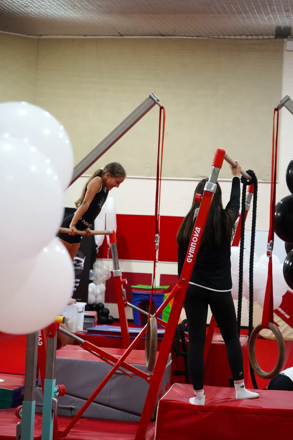 Advanced Gymnastics — A moment from the session