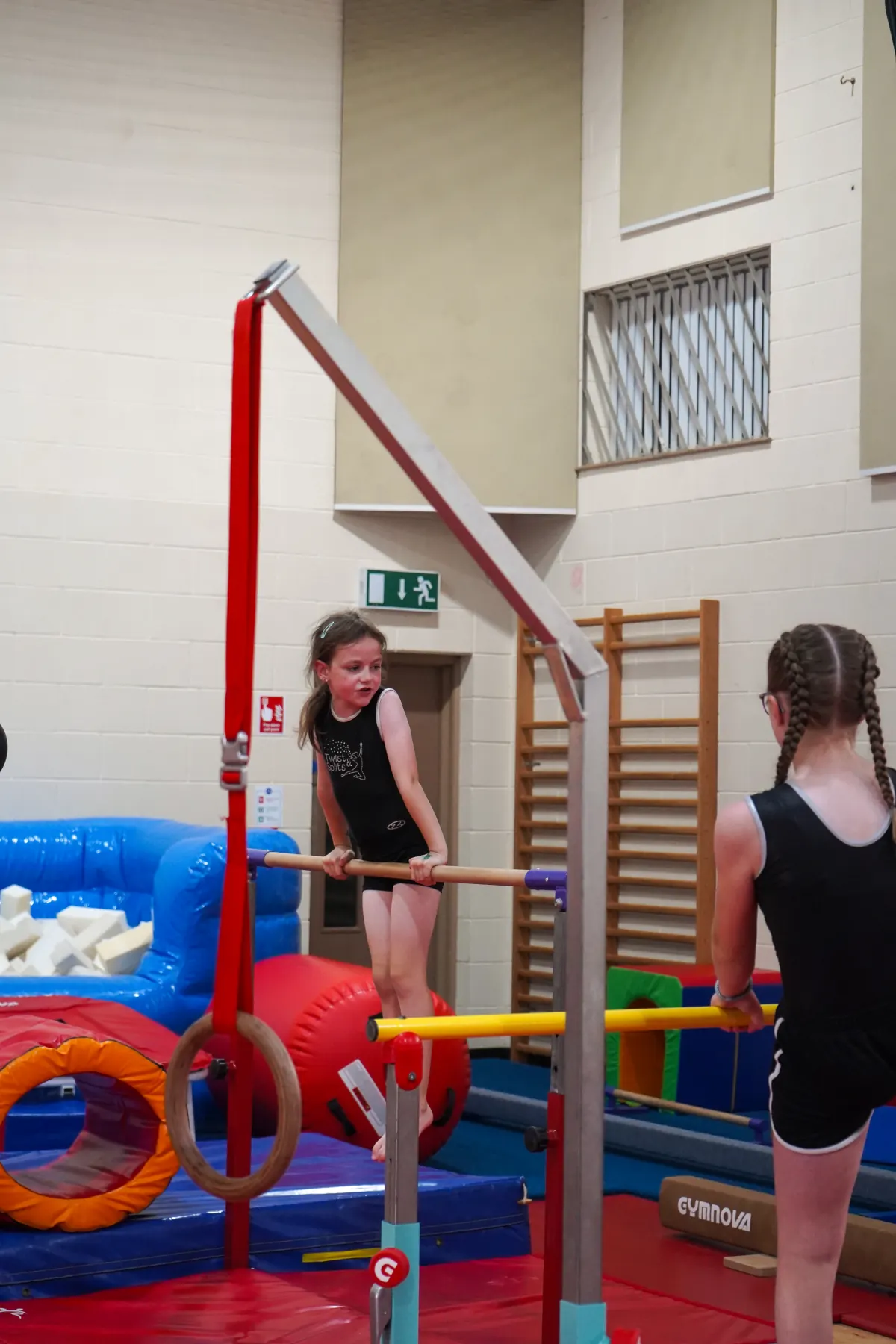 Advanced Gymnastics — A moment from the session
