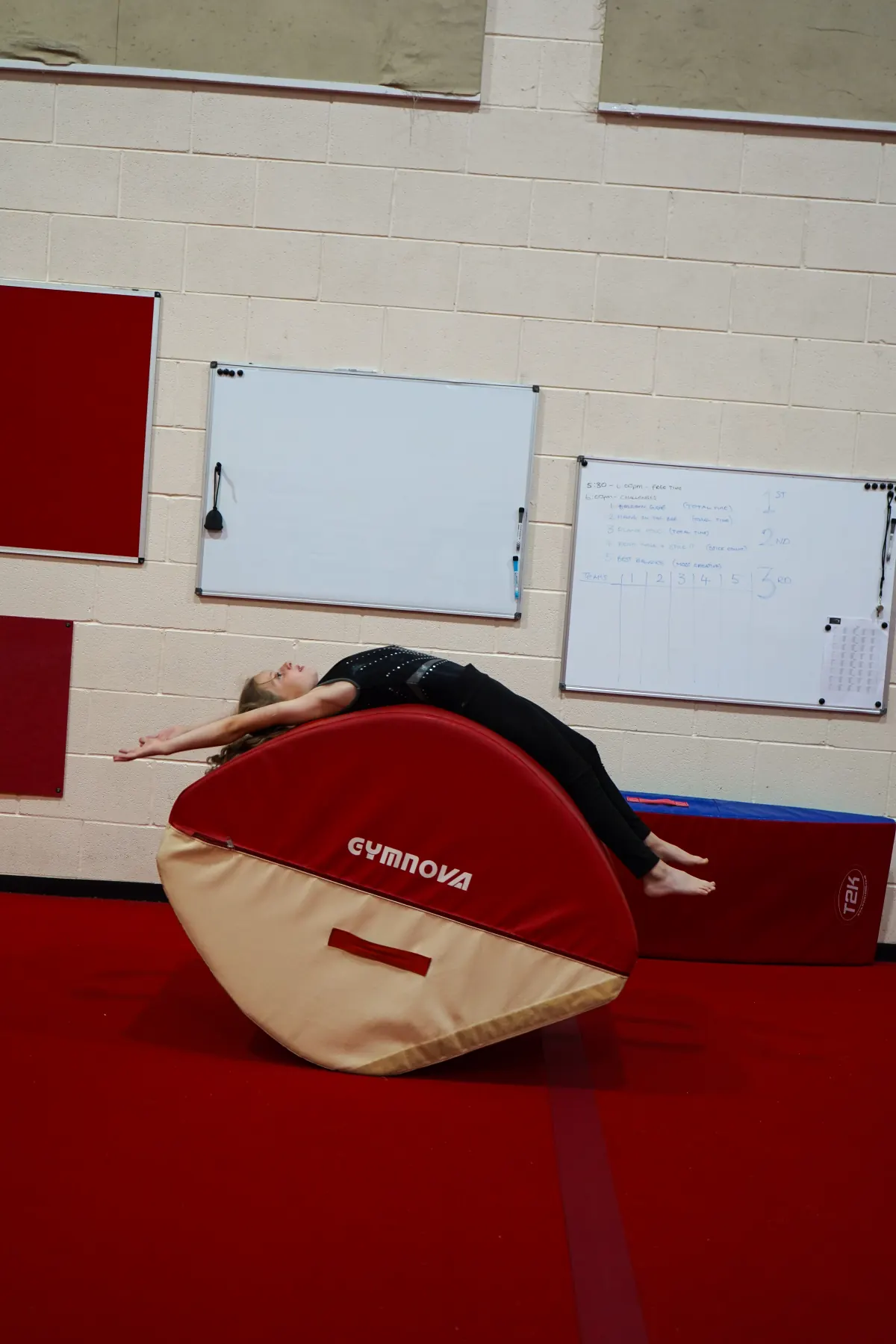 Advanced Gymnastics — A moment from the session