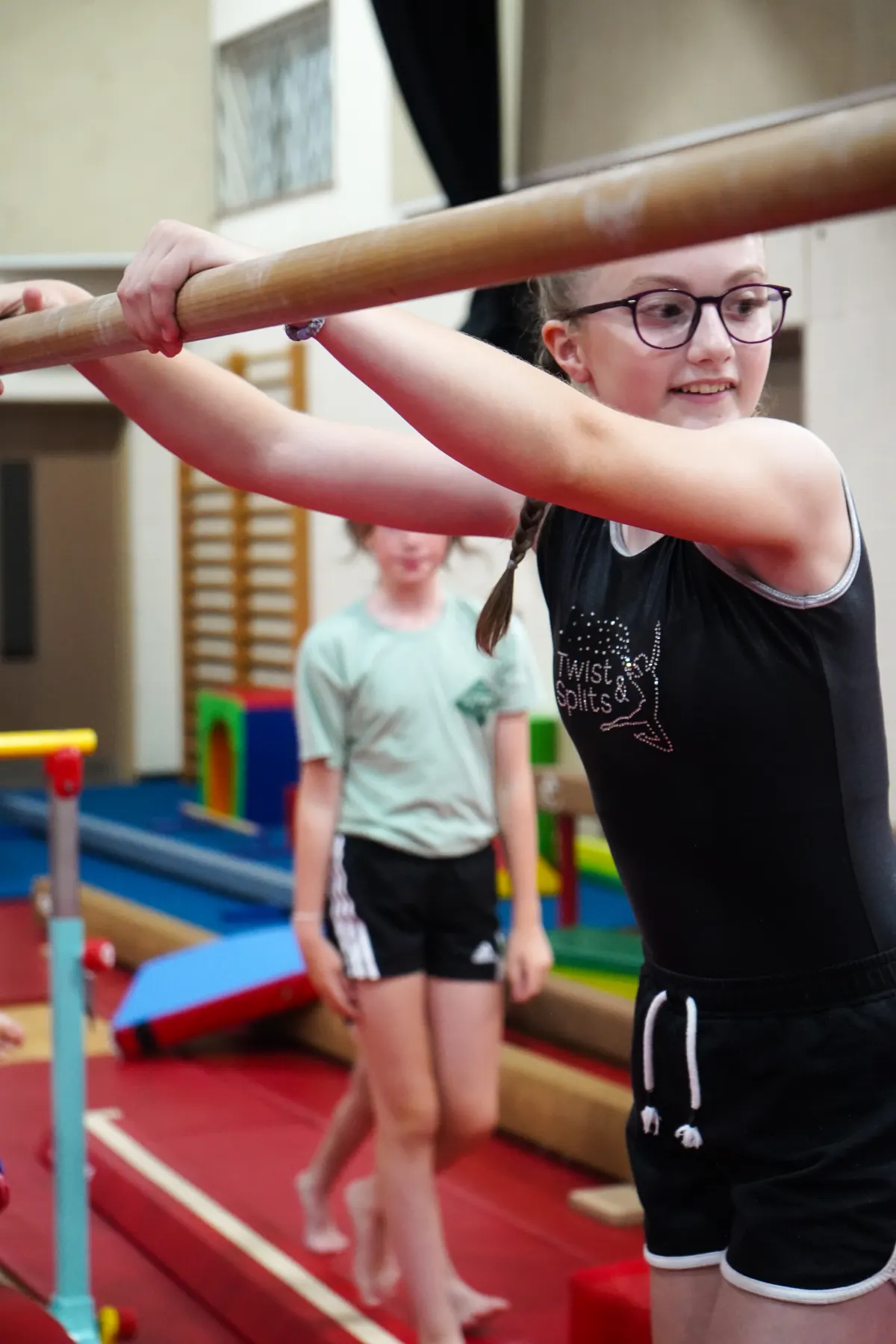 Advanced Gymnastics — A moment from the session