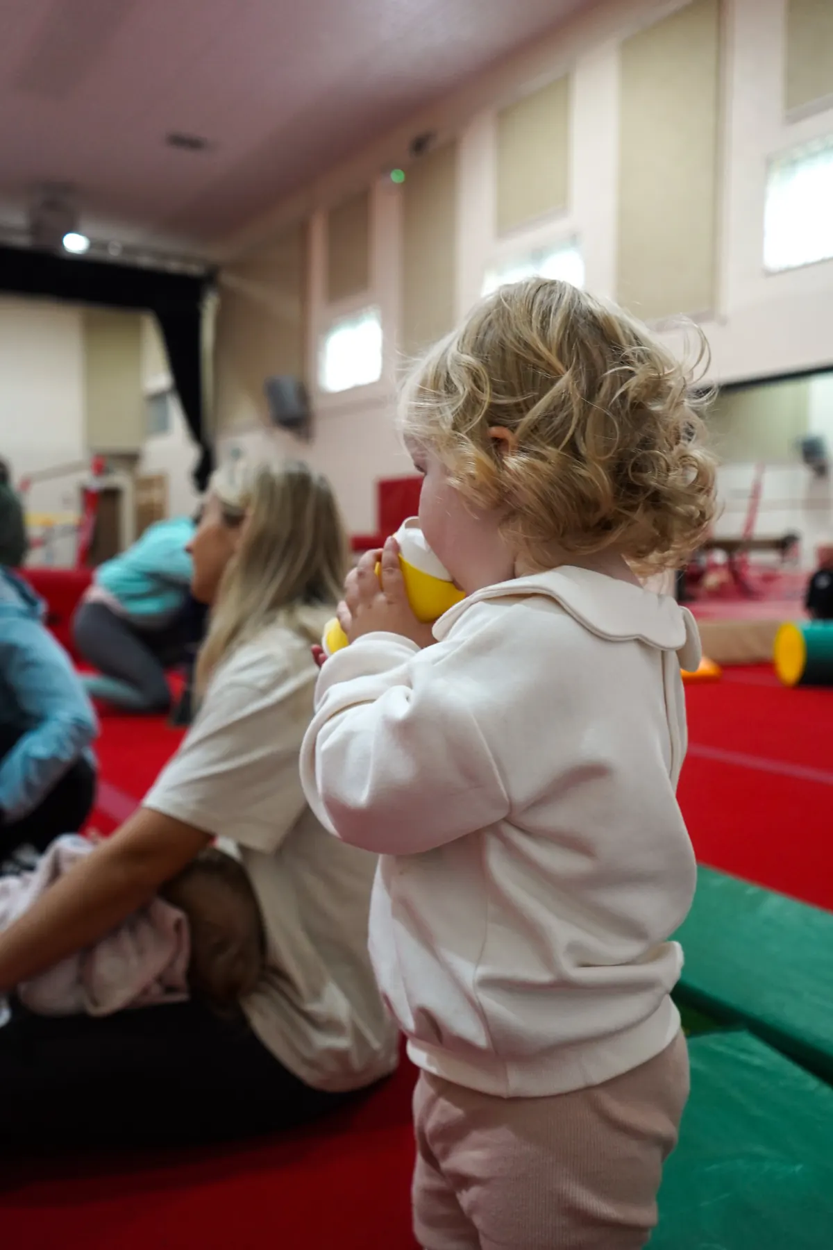 Baby Gym × YoYo Coffee — A moment from the session