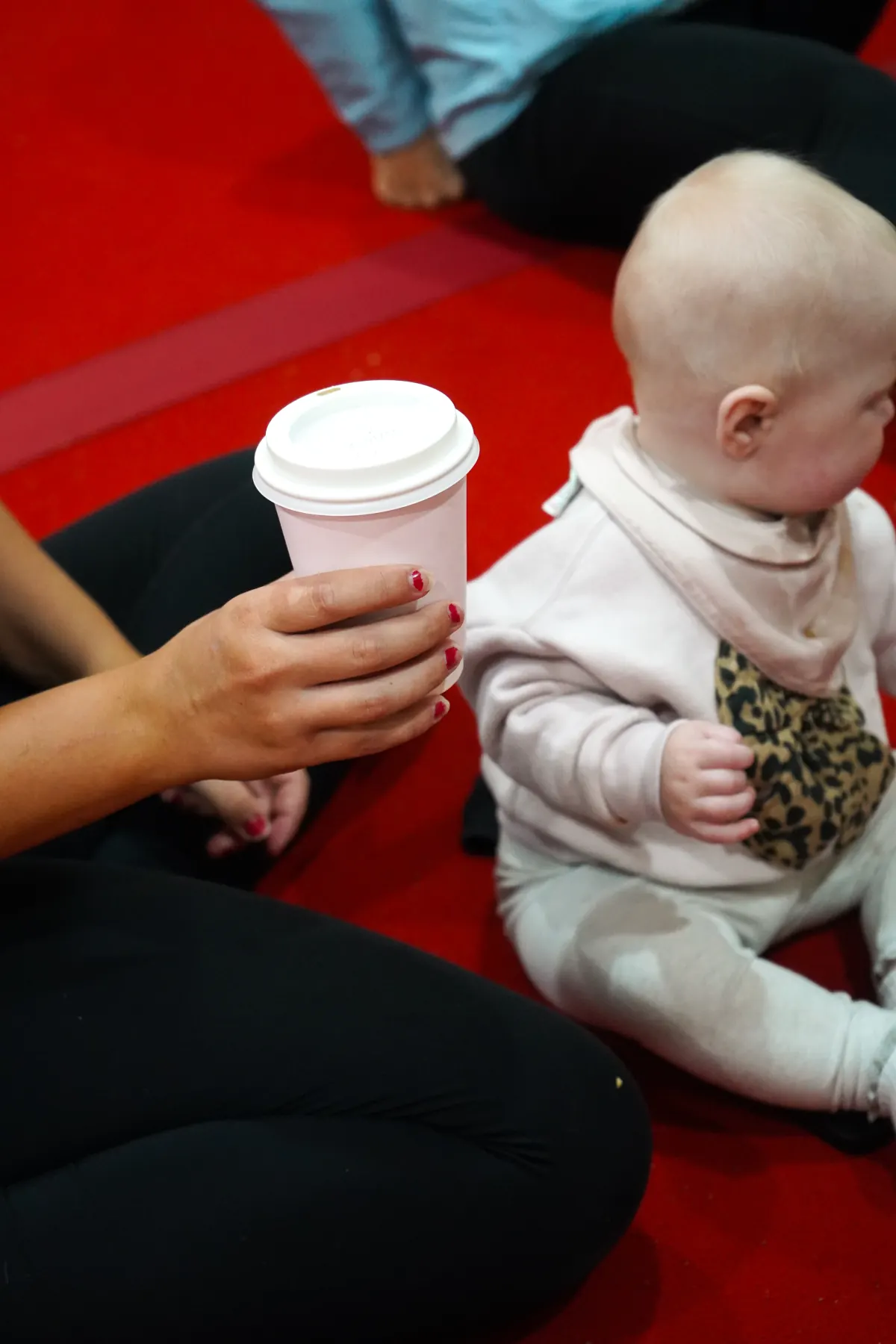 Baby Gym × YoYo Coffee — A moment from the session