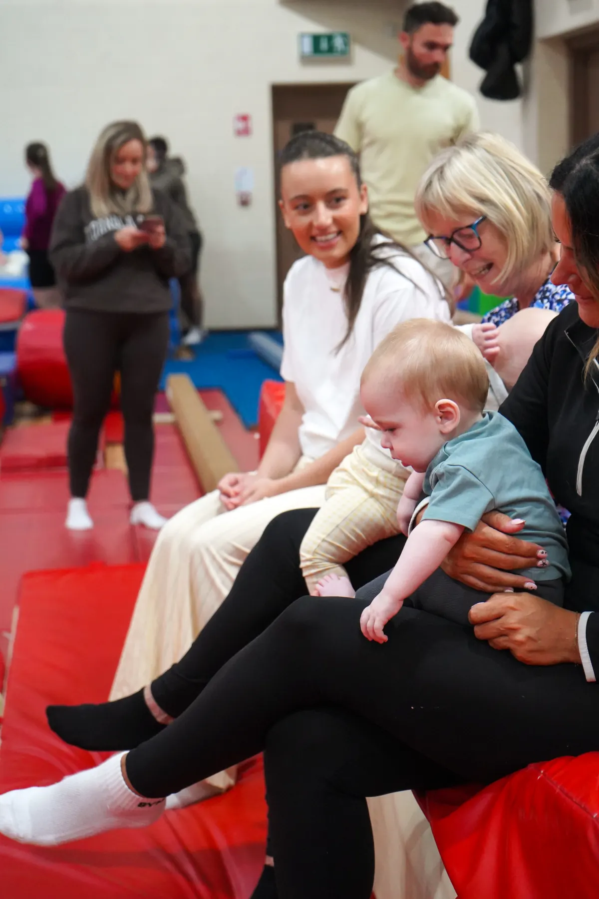 Baby Gym — A moment from the session