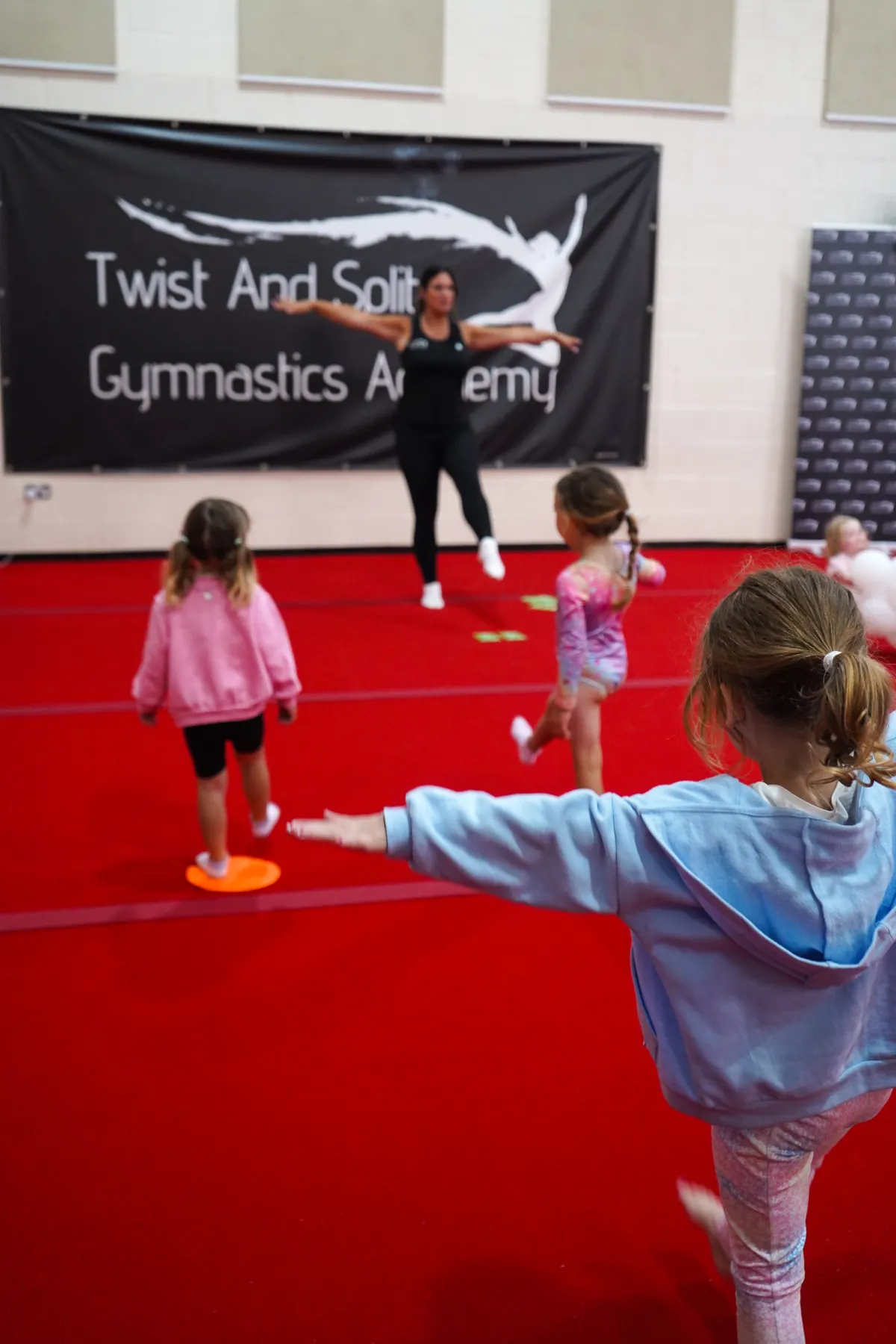 Recreational Gymnastics — A moment from the session