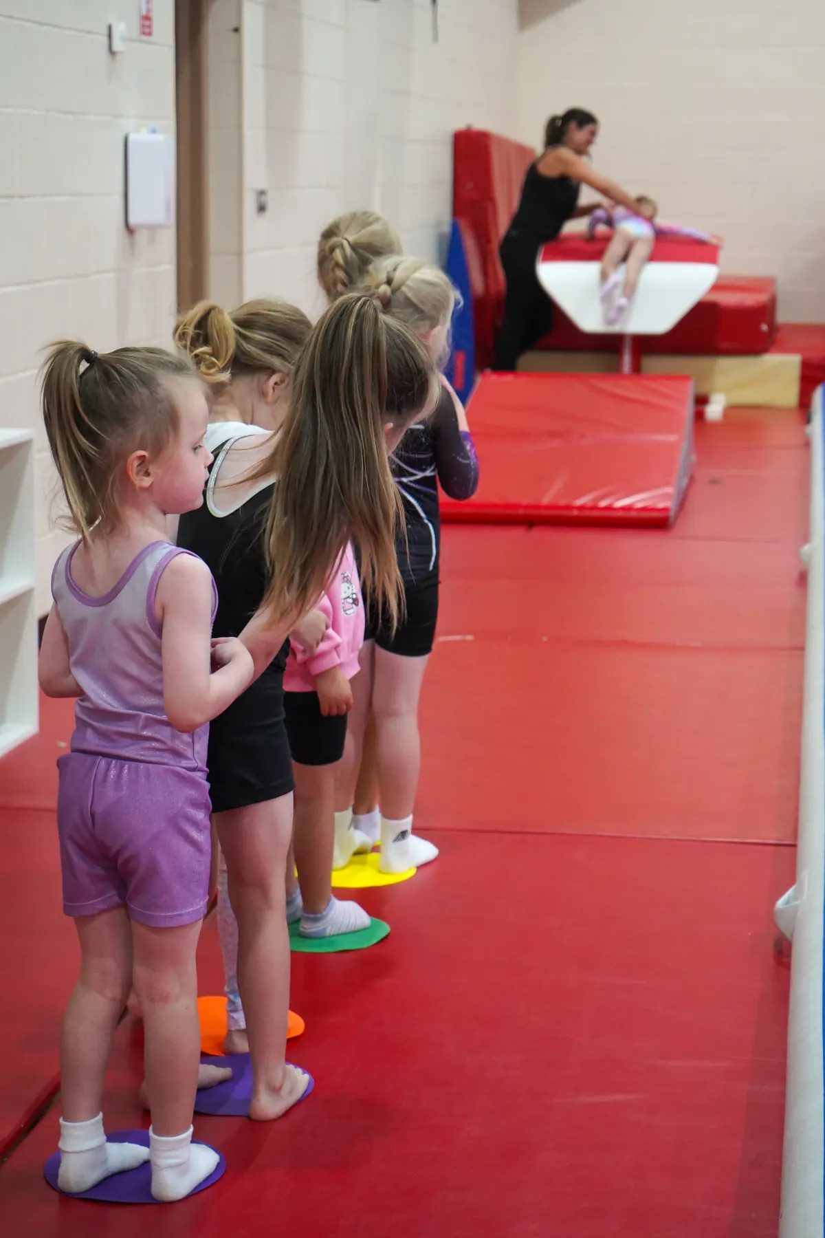 Recreational Gymnastics — A moment from the session
