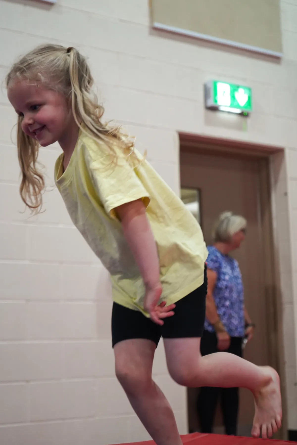 Recreational Gymnastics — A moment from the session