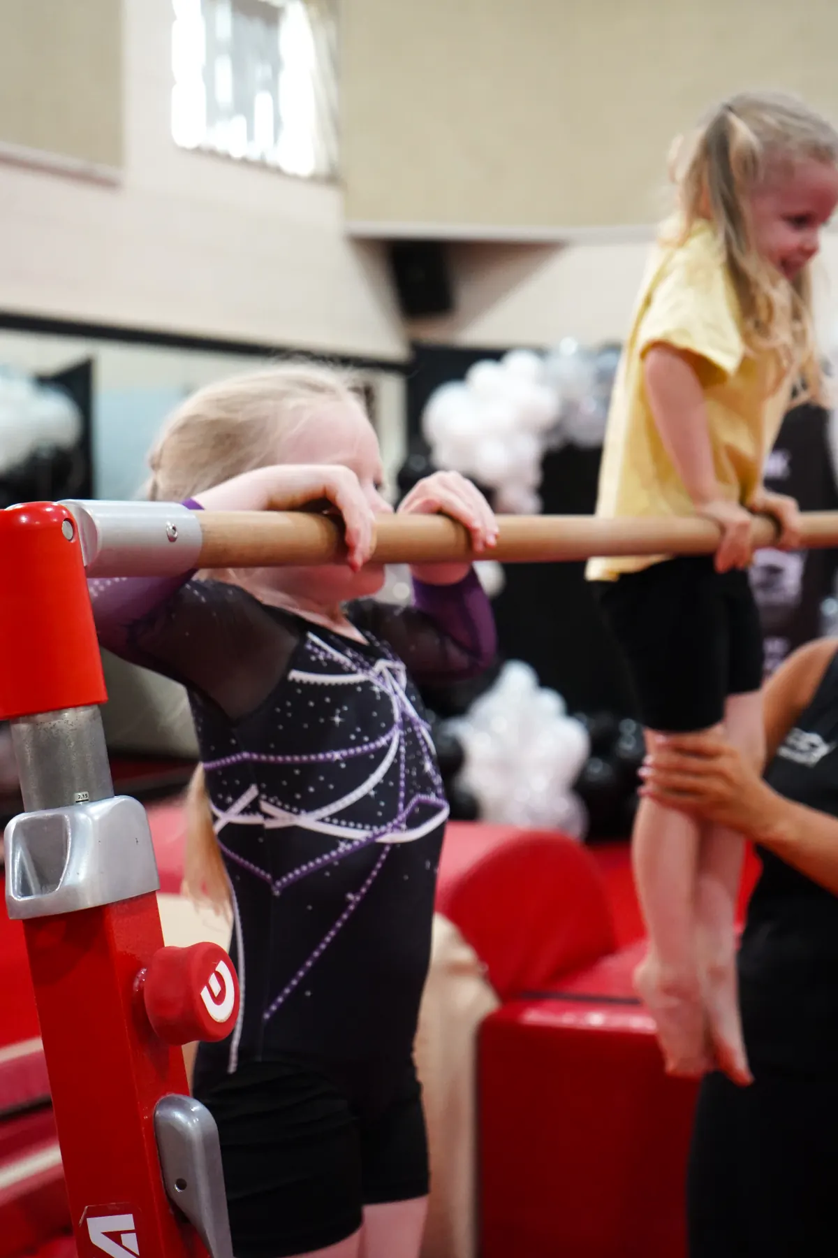 Recreational Gymnastics — A moment from the session