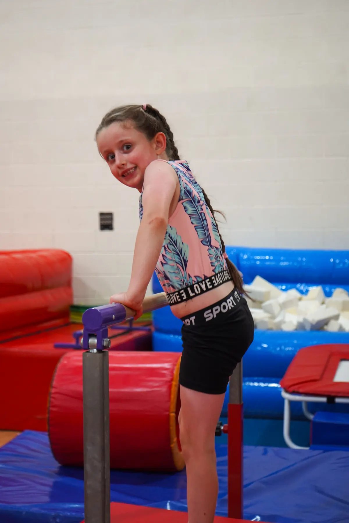 Recreational Gymnastics — A moment from the session