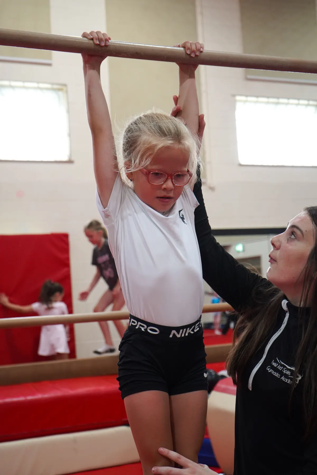 Recreational Gymnastics — A moment from the session